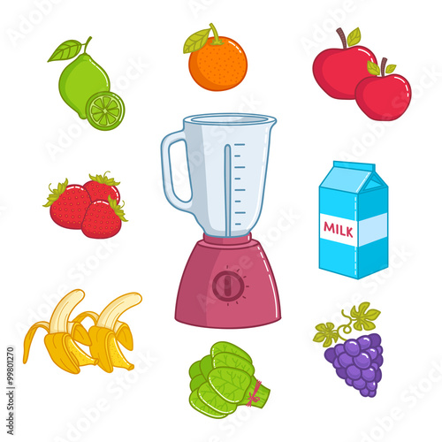 Illustration «Elements cocktail»