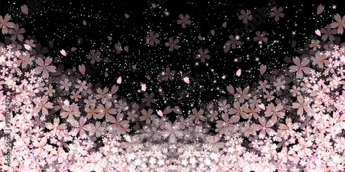 桜　春　花　背景