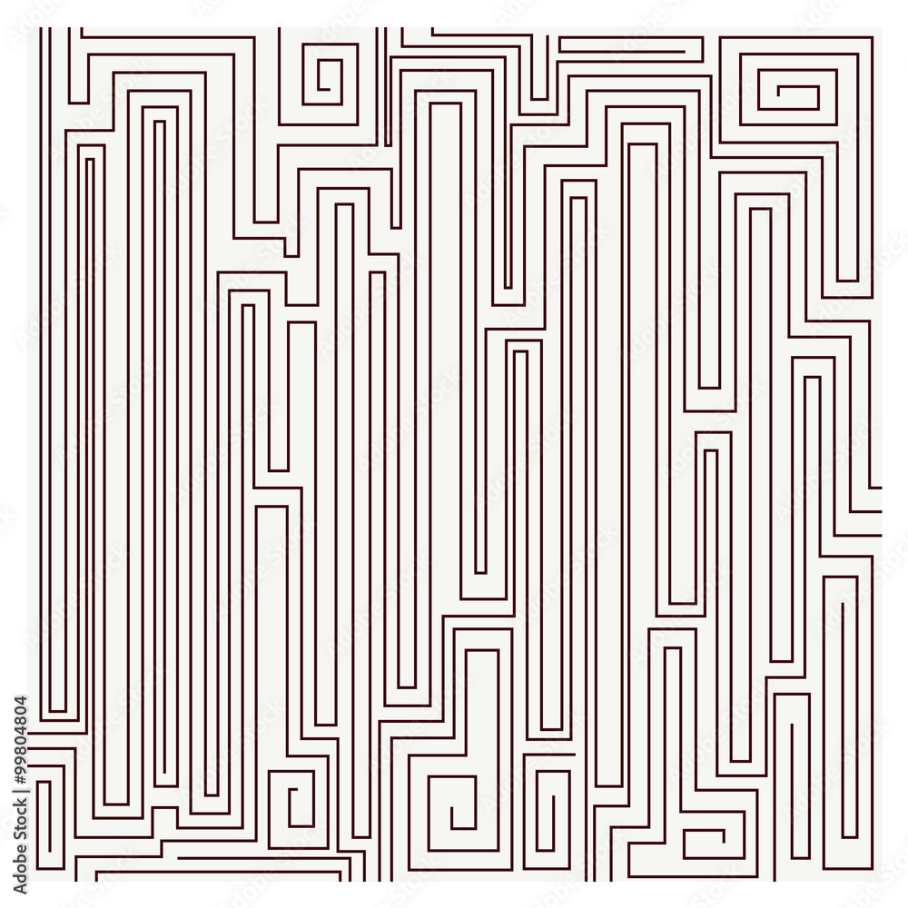 Vector seamless pattern Maze Modern linear texture. Repeating ge Vector seamless pattern Maze Modern linear texture. Repeating ge
