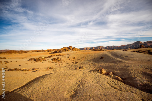 Beautiful desert landscape 