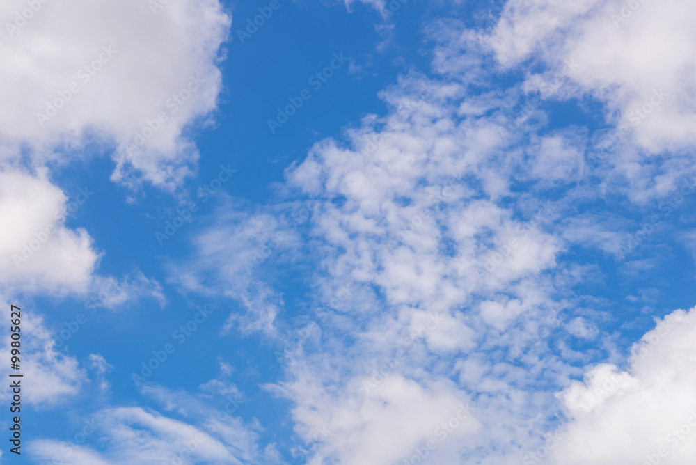 Blue sky with clouds nature for background Blue sky with clouds nature for background
