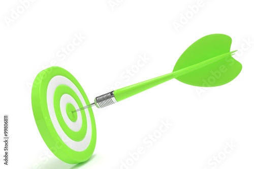 arrow darts in target