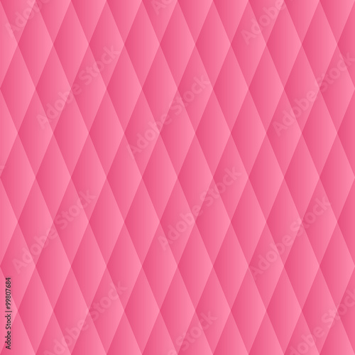 Vector seamless pattern. The geometric volume with a gradient pattern. Pink Geometric neutral background.