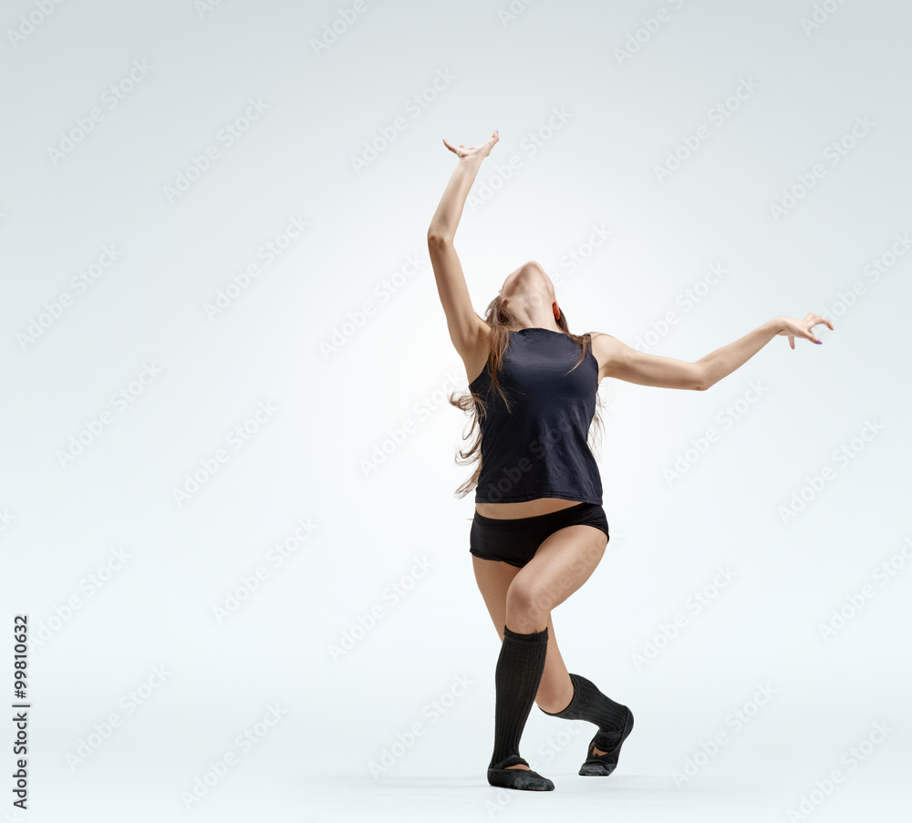 Fototapeta premium dancer girl in pose
