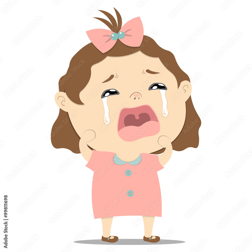 sad little cute baby girl crying sad little cute baby girl crying