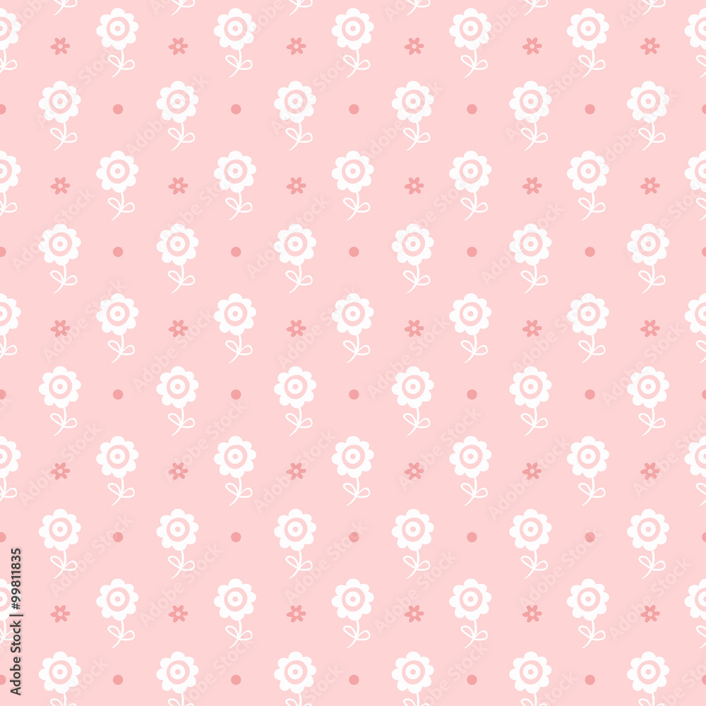 Seamless floral pattern. Seamless floral pattern.