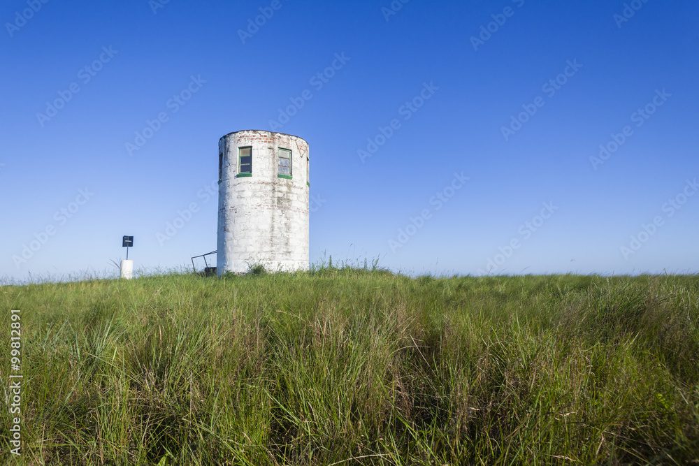 Lookout Tower hilltop structure for farm crop fires crops rural countryside Lookout Tower hilltop structure for farm crop fires crops rural countryside