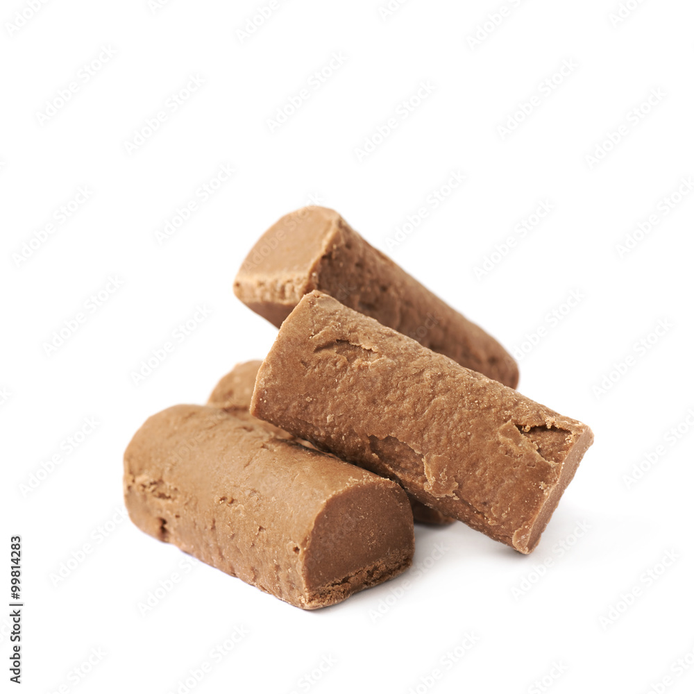 Chocolate praline candy isolated Chocolate praline candy isolated