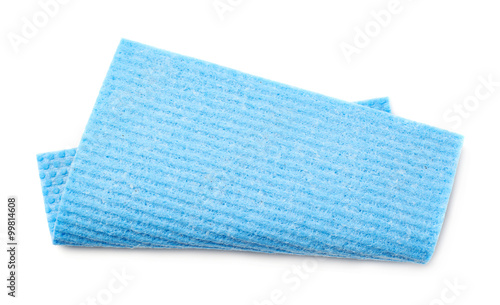 Kitchen wipe cloth isolated
