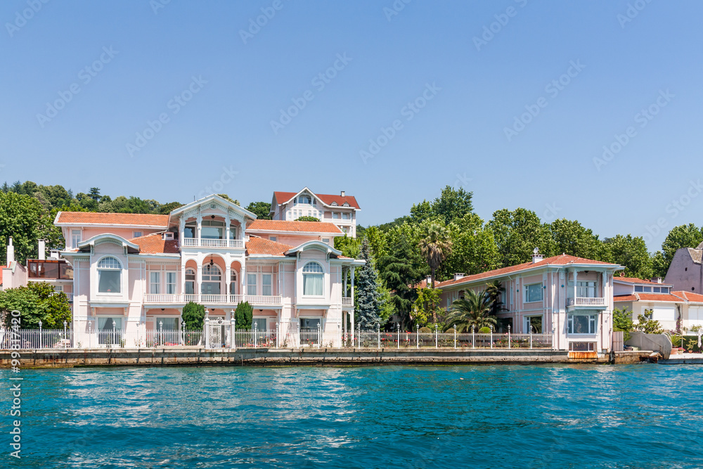 Yenikoy. Villa Burhanettin Efendi on the Bosphorus, Istanbul