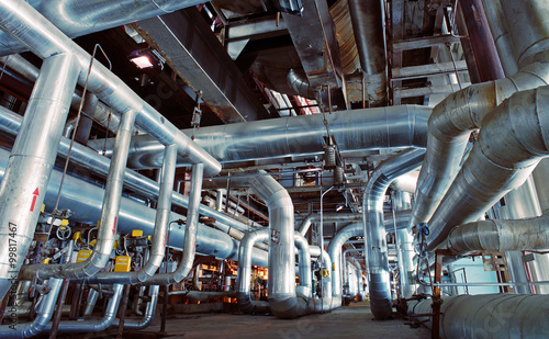 Canvastavla Industrial zone, Steel pipelines and valves