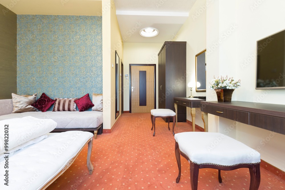 Fototapeta premium Hotel apartment interior