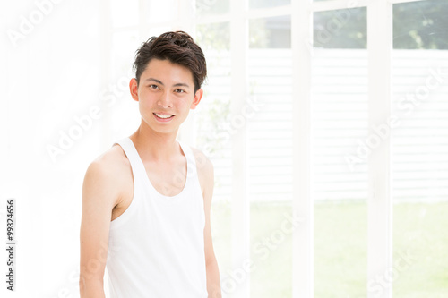 Free Download portrait of young asian man beauty image - GFXLoad