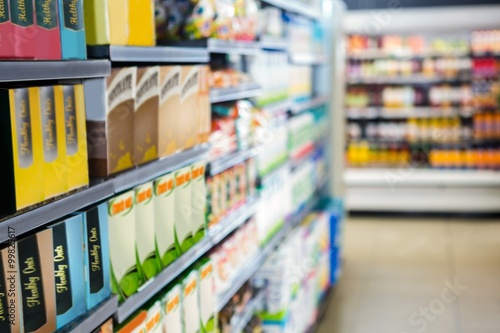 Wallpaper Mural Supermarket shelves Torontodigital.ca