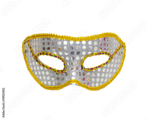 Carnival mask isolated on white background © cocooo