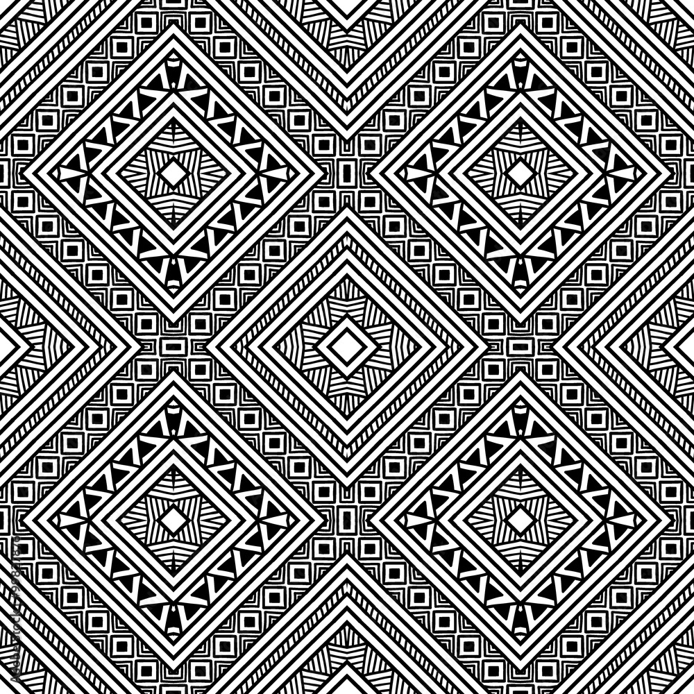 Seamless ethnic pattern. Seamless ethnic pattern.