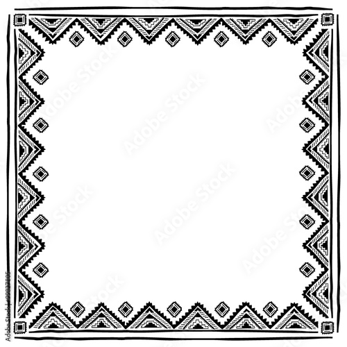 Ethnic frame for your text.