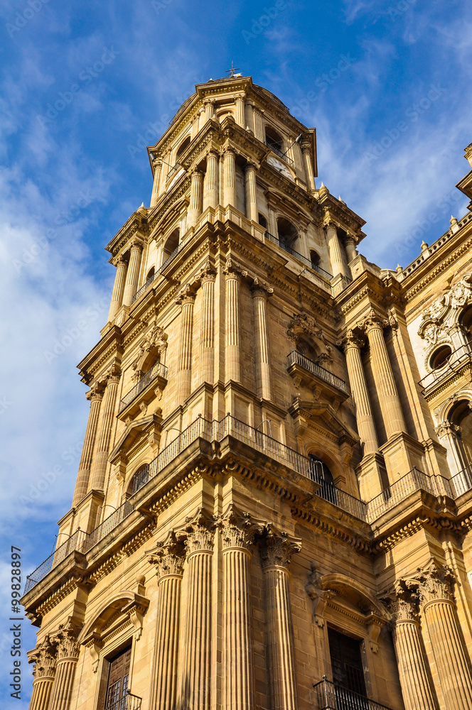 Torre de la catedral de Málaga, Renacimiento español, Andalucía, España