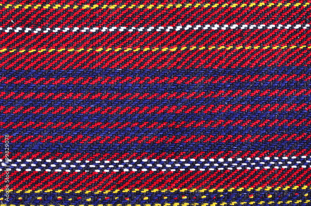 .Bulgarian hand embroidery texture in old style with woolen thread .Bulgarian hand embroidery texture in old style with woolen thread
