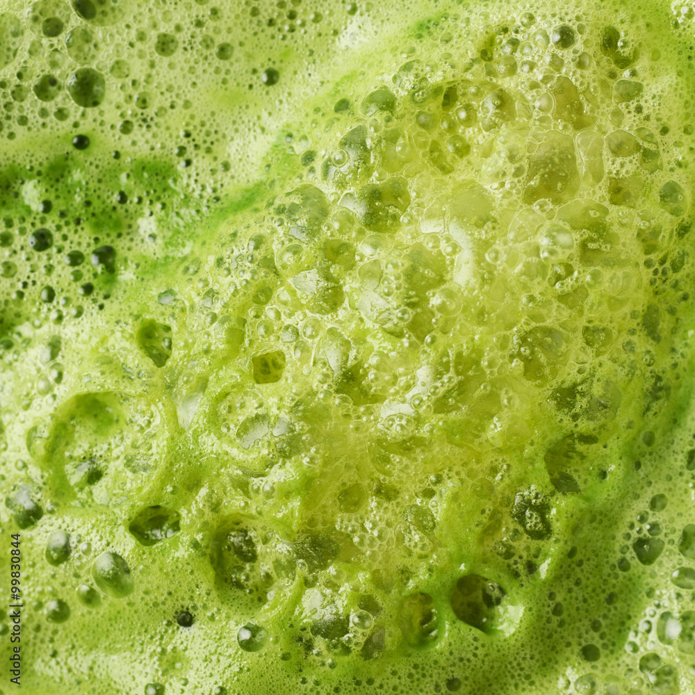 Juice foam close-up shot Juice foam close-up shot
