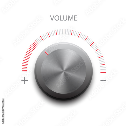 Vector volume button