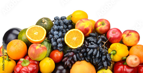 collection of fruits and vegetables