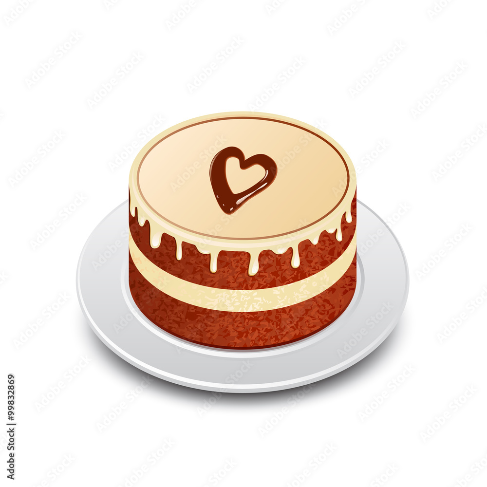Valentines chocolate cake Valentines chocolate cake