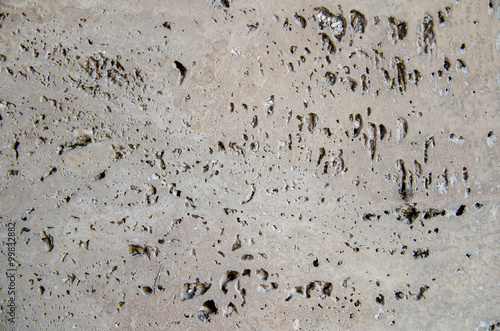 Closeup of grey granite as texture or background