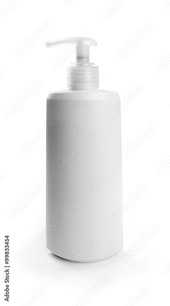 blank cosmetic container isolated on white background blank cosmetic container isolated on white background