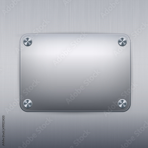 Metal texture background. Vector illustration.