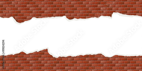wall background with broken plaster seamless