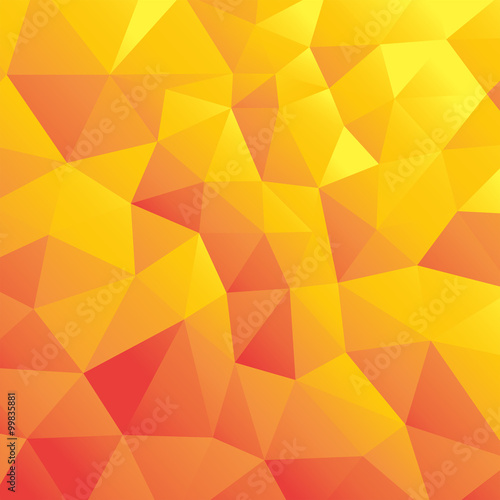 abstract background consisting of yellow, orange, vector