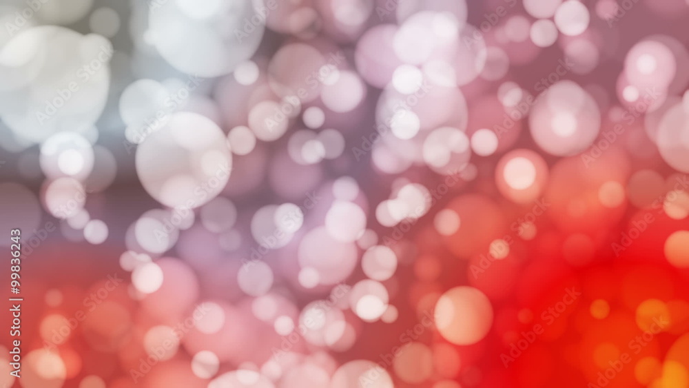 Broadcast Light Bokeh, Gray Orange, Events, Loopable, HD