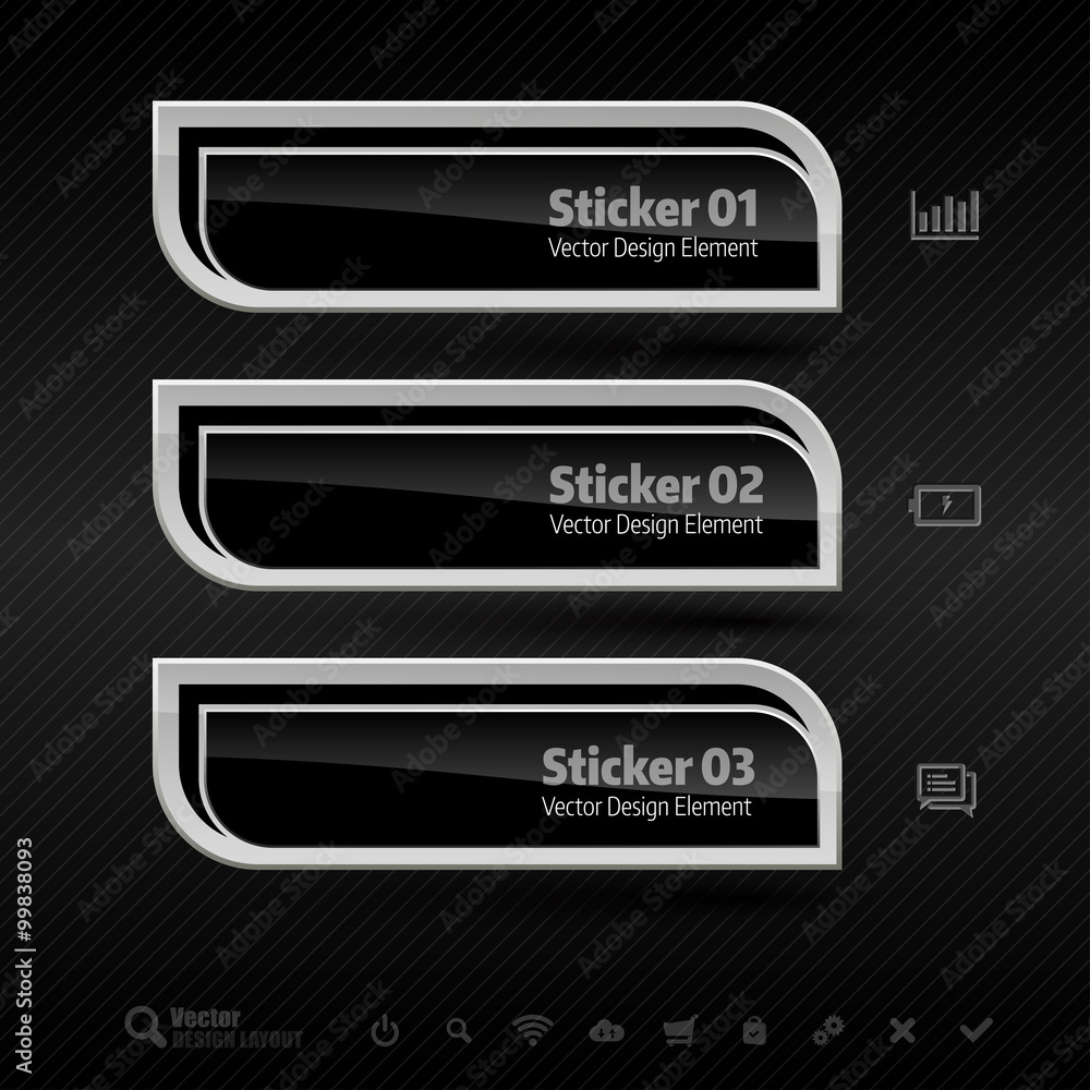 Business banners. Vector design elements for infographics. Business banners. Vector design elements for infographics.