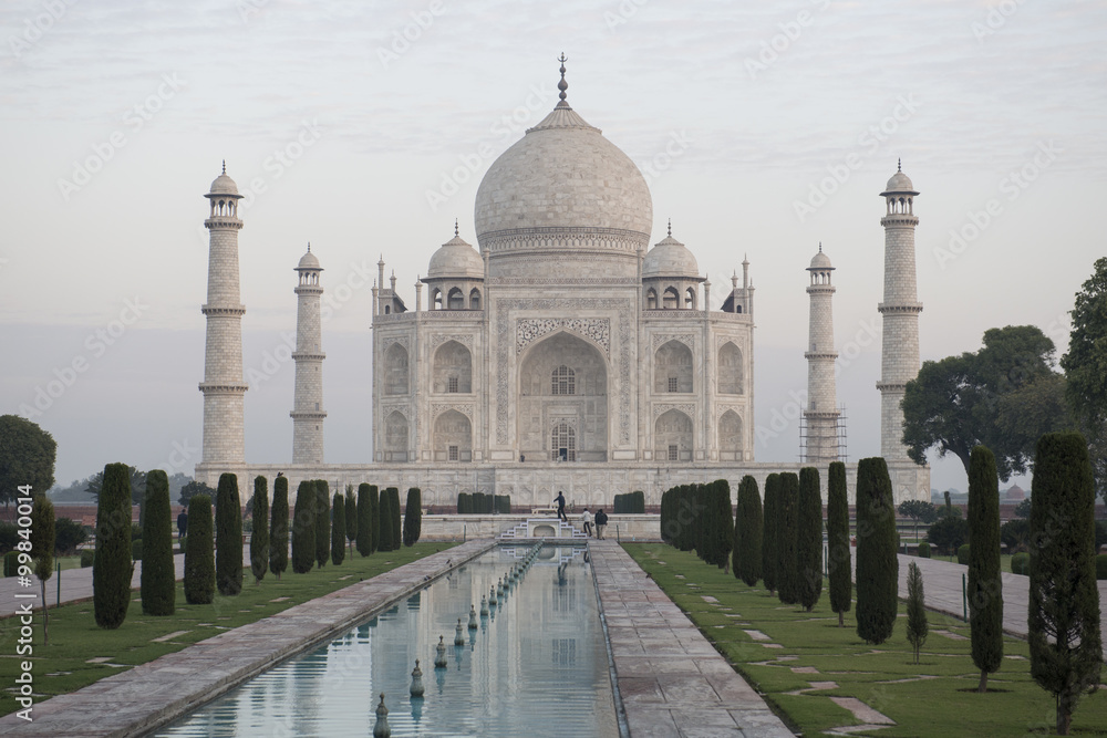 Frontal del Taj Mahal, Agra, india