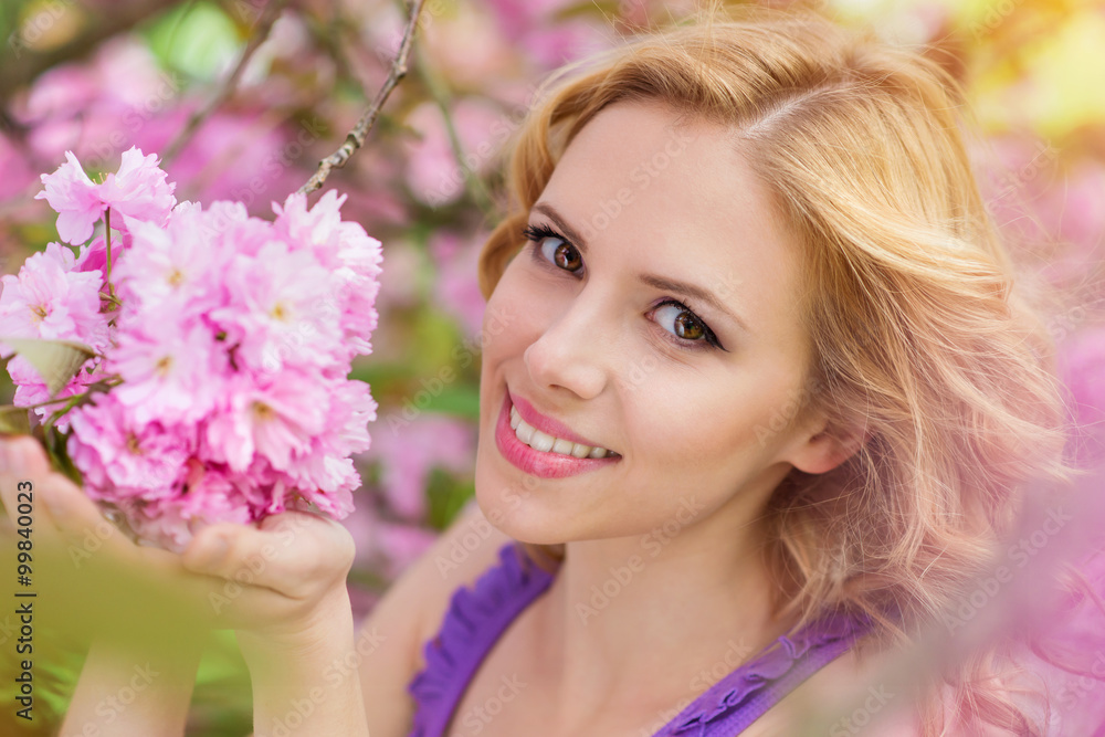 Fototapeta premium Beautiful young woman