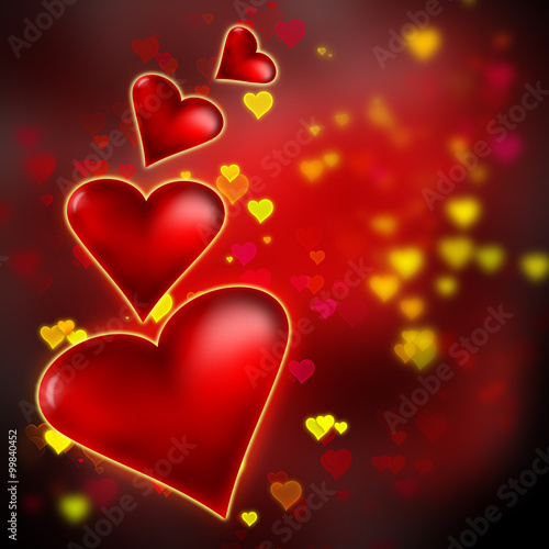 Valentine s day abstract background 