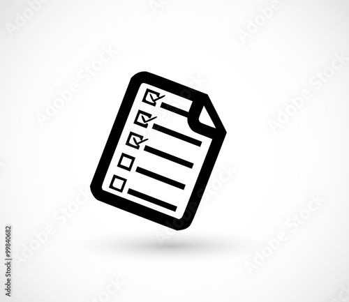 To do list icon vector