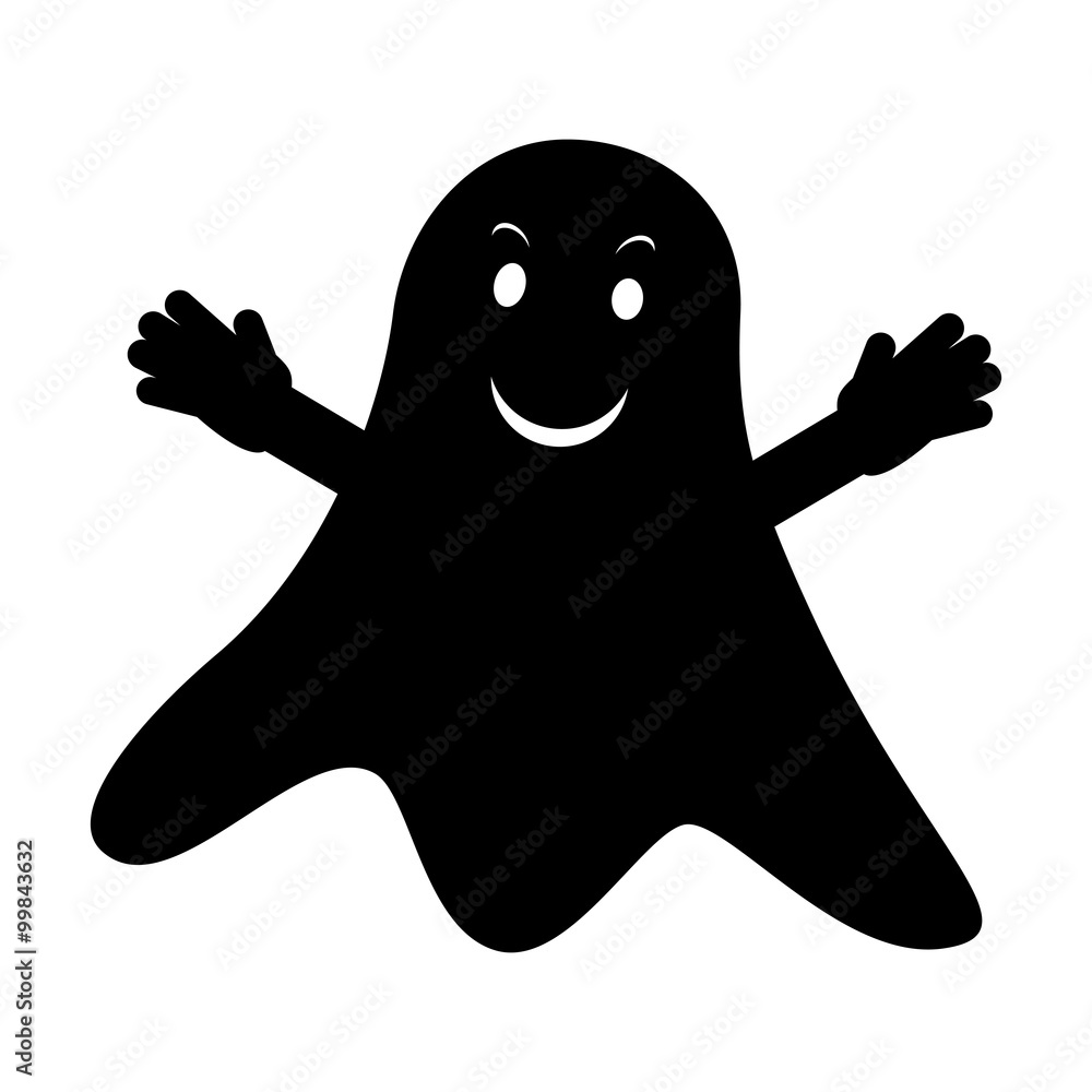 Simple icon ghost Simple icon ghost