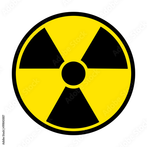 Radiation Round Sign