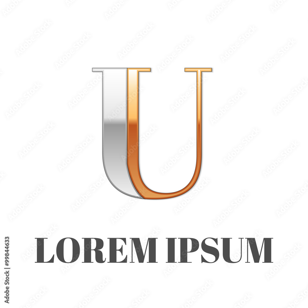 graphic elegant silver and gold impossible font, symbol, alphabe graphic elegant silver and gold impossible font, symbol, alphabe