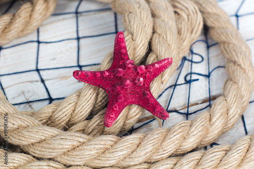starfish and rope