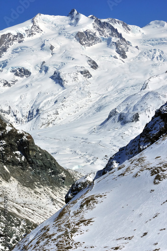 Monte Rosa above Zermatt photo