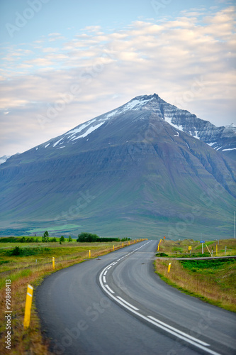 The Ring Road in Iceland.