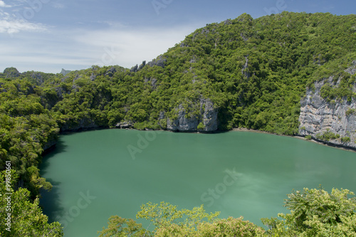 The lagoon, Mae Koh island, Ang Thong National Marine Park, south of Thailand