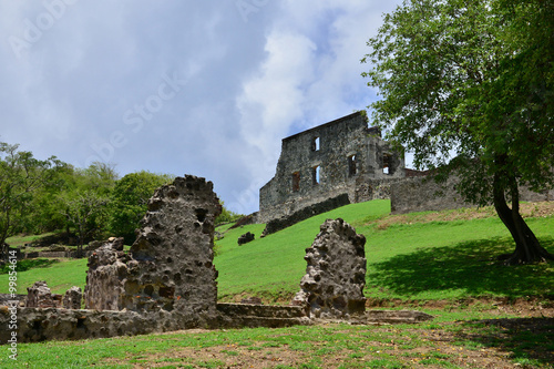  Martinique, picturesque city of Tartane in West Indies photo