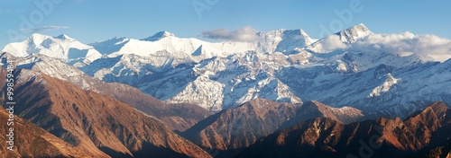 Lower Dolpo and Dhaulagiri himal © Daniel Prudek