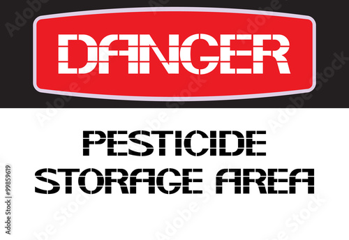 Pesticide storage area.