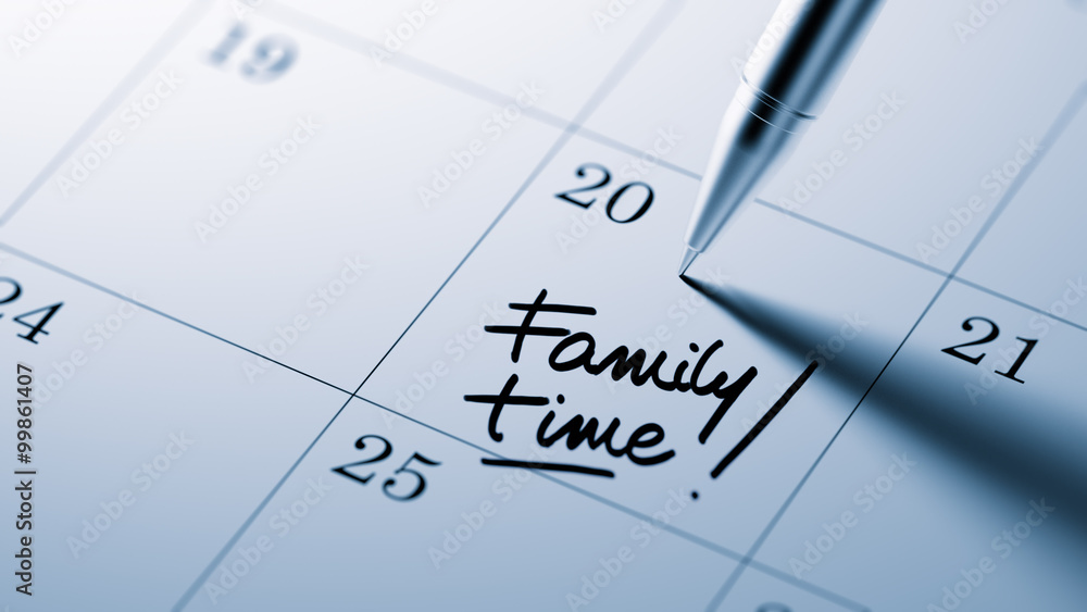 Closeup of a personal agenda setting an important date written w Closeup of a personal agenda setting an important date written w