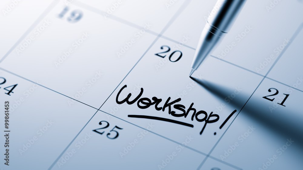 Closeup of a personal agenda setting an important date written w Closeup of a personal agenda setting an important date written w